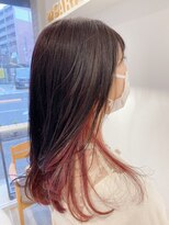 アース クロスガーデン川崎店(HAIR&MAKE EARTH)&nbsp;学生さん人気！夏のインナーカラー