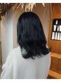 ノンダメージカラー&暗髪ヘアーでツヤ感を☆
