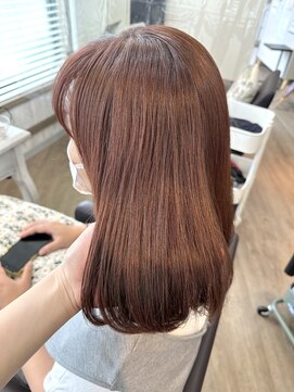 ヘアーリゾートガーデンバイトロント 船橋法典店(Hair Resort Garden by Toronto) ピンクブラウンベージュ【船橋、西船橋、市川大野、新船橋】
