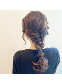 お呼ばれヘアセット