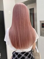 ベレーザ 原宿(Beleza) 5064ベビーピンク艶髪ハイトーンカラー韓国ヘアホワイトピンク