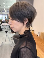 ビューエヒメ(VIEW EHIME)&nbsp;大人ラフウェーブ20代30代40代ボブブラウンスウィングショート