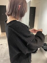 ツムグ(tsumugu) ハイトーンボブ【ボブ・切りっぱなしボブ・ミニボブ】