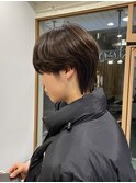 アッシュブラックカルマパーマベリーショートダーク《二子玉川》