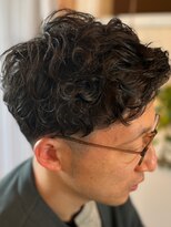 オルガニコ(ORGANICO)&nbsp;メンズパーマ×ツーブロック