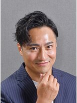 ビーダンディー(Bee dandy)&nbsp;ビジネスツーブロック ニュアンスパーマ かきあげオールバック