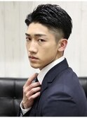 【ヨシザワ横浜】20代30代ツーブロ七三ジビカジスタイル