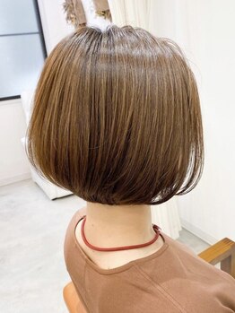 カット技術の高さが人気☆骨格やライフスタイルに合わせたカットで、再現性の高い理想のショートヘアに♪