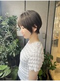 【ショート】暗髪透明感ショートボブ3