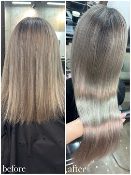 ラス トーキョー(LAS TOKYO) シルバーベージュ/シールエクステ