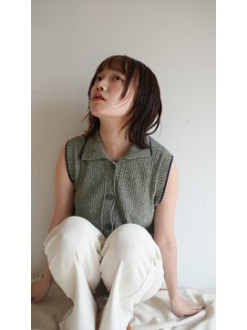 タップコーヴォ(TAP covo) 金沢美容室／TAP covo／タップ／金沢駅近く／ボブ／切りっぱなし