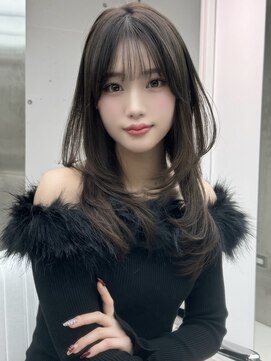 レディアル 渋谷(REDEAL) 韓国ヘア/ブリーチ/暖色カラー/ワンホン【レイヤー/渋谷】