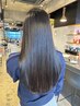 《Aujua》カット+ナチュラルストレートパーマ+トリートメント20900→16720