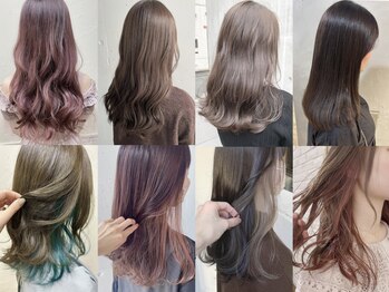 シュリット(schritt)の写真/カラー¥3800~★インナーカラー¥7600~★イルミナカラーやハイライトカラーで人気のトレンドスタイルに！