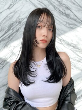 ニューヨークニューヨーク 梅田茶屋町店(NYNY) レイヤーロング　ワンホンレイヤー　ザクザクレイヤー