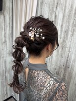 フレーム へアアンドトリートメント 天王寺北口店(FRAME)&nbsp;編み下ろしスタイル