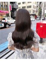 ヘアーサロン ウィング(HAIR SALON Wing) 赤坂＊ブリーチなしカラー上品な艶ショコラブラウンメテオ