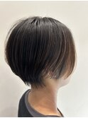 大人可愛い◎秋の絶壁解消ショートボブ