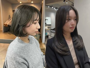 アーク 表参道(arc)の写真/【表参道駅徒歩2分】顔周りのカットで印象が変わる。骨格やクセを見極めてあなたの魅力を引き出します＊