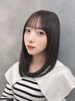 クム(kumu)&nbsp;【kumu】ミディアムレイヤー/顔周りカット/栄/名古屋