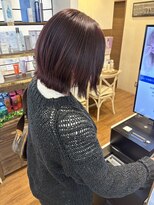 ビーバイシージャストビューティー(B by C just beauty)&nbsp;白髪ぼかし デザインカラー アンブレラカラー ピンクカラー