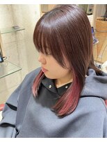 エム インターナショナル 春日部本店(EMU international)&nbsp;大人のピンクイヤリングカラー