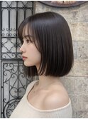 【四条烏丸】暗髪透明感×ボブ