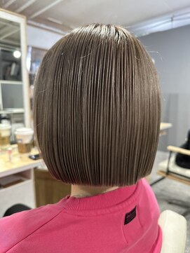 ワンデイ 表参道(oneday) ボブ×ミルクティーグレージュカラー