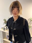 《NIKO》前髪インナーカラー☆レイヤーボブ福岡天神