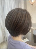 大人ショートボブ