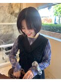 丸みボブ