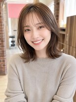 マテリア ヘアー デザイン(materia hair design)&nbsp;【16.ミディアムレイヤーカット・顔周りレイヤー・前髪カット】
