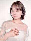 ☆ 外ハネボブ 韓国風ミディアムレイヤー☆イメチェン