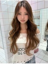 ロンドルーチェ 心斎橋(Lond luce)&nbsp;ダークパープル×ナチュラルショート［髪質改善/縮毛矯正］