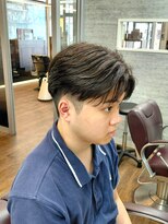kaming 【センターパート】爽やかな毛流れで作る大人ツーブロック