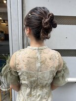 ポーズヘアー 大阪 福島(PAUSE HAIR) アップヘア