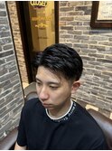 韓国風センターパート×ニュアンスパーマ【men's/神田/barber】