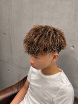 ソレイユ バイ アルフレッド(SOLEIL by alfRed)&nbsp;金メッシュ×ブラウンツイストスパイラル/名古屋市天白区塩釜口