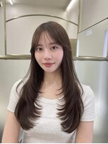 コア 銀座(COA)&nbsp;ロングレイヤー×アッシュベージュ