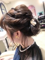 《Lond omotesand　担当rico》お洒落サイドアップ