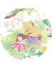 《u- non park》小学5~6年生女の子カット 2800円