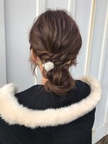 スヴァーゴ ヘアー svago hair&nbsp;シニヨンアレンジ
