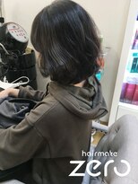 ヘアメイクゼロ 坂戸駅前店(hairmake zero) ふんわりボブ　ゆるふわパーマ