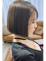エイチヘアー(eichi hair)&nbsp;ミニボブ　ビフォー&アフター