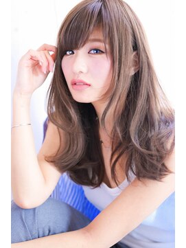 ルーヴル 西宮北口(Louvre) 【くすみブルー☆グレージュ】ショコラベージュニュアンスカラー