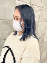 トゥコ(tuco)&nbsp;ブルーカラーブルーグレーブリーチ淡いブルー水色ウルフレイヤー