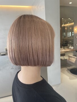 コード(Chord) 【nakajima】ピンクベージュボブ