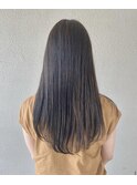 【BAR:ON】ナチュラルロング×アッシュグレー