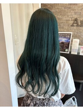 ヘアーデザイン アズール(Hair Design Azur) 【Azur】moss green