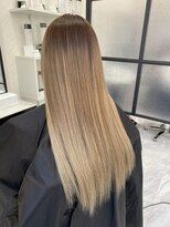 ラムシェール(LamChele)&nbsp;【lamchele】ミルクティーベージュ×シールエクステ